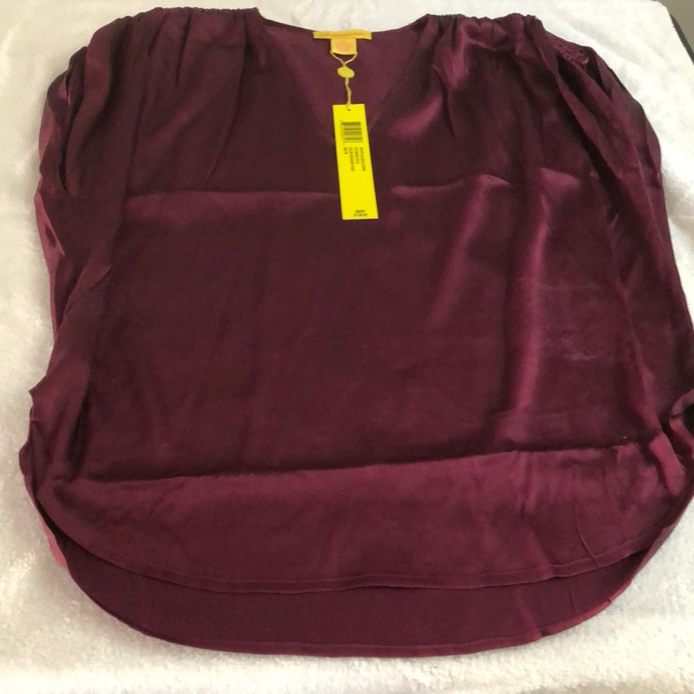 Catherine Malandrino silk shirt